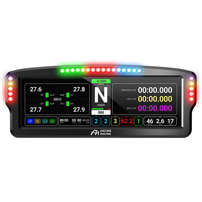 Ascher Racing 8" Dashboard